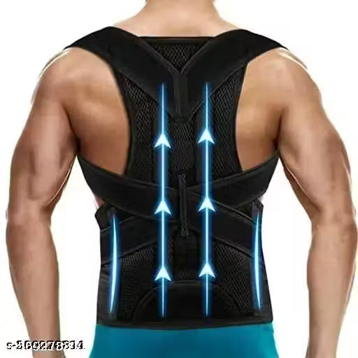 Posture Corrector Belt for Men & Women – Adjustable Back & Shoulder Support Brace for Pain Relief, Spine Alignment & Daily Use