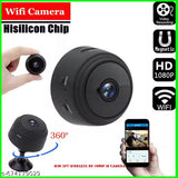 Spy Mini WiFi Camera 1080P HD – Wireless Hidden Security Cam with 120° Wide Angle | Portable Battery Powered Surveillance Camera for Home & Office