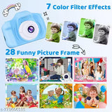 Kids Digital Camera 20MP 1080P – Fun HD Video Camera for Boys & Girls (Age 4–12) | Multicolor Toy Camera for Birthday & Christmas Gifts