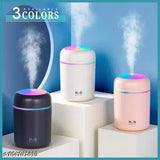 Ultrasonic Aroma Diffuser & Humidifier – Cool Mist Air Freshener with LED Lights | Silent Operation for Home, Office, Bedroom & Car
