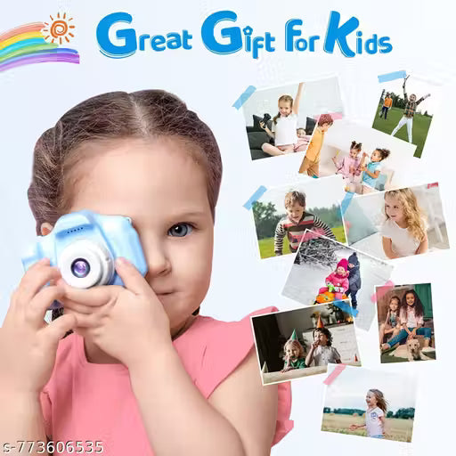 Kids Digital Camera 20MP 1080P – Fun HD Video Camera for Boys & Girls (Age 4–12) | Multicolor Toy Camera for Birthday & Christmas Gifts