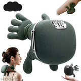 360° Neck & Shoulder Massager – Deep Tissue Shiatsu Massage Pillow with Heat | Pain Relief for Neck, Back & Shoulders | Portable Electric Relaxation Device